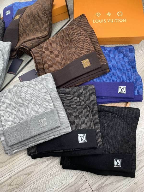 LV Scarf Hat hm02